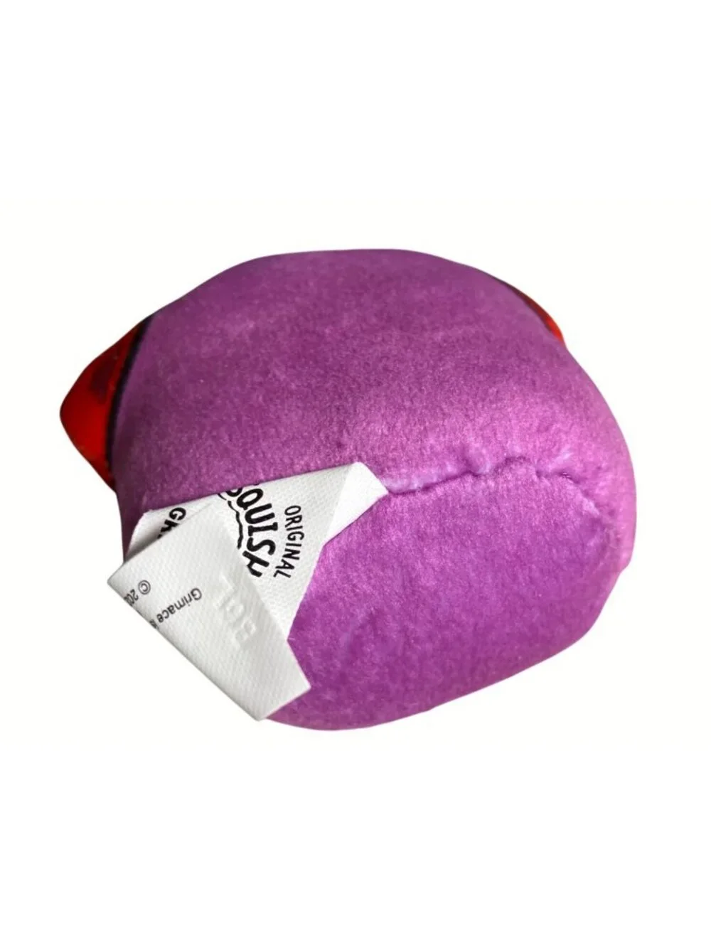 McDonalds Original Squishmallow Purple Music Notes Plush Toy 3 Inches